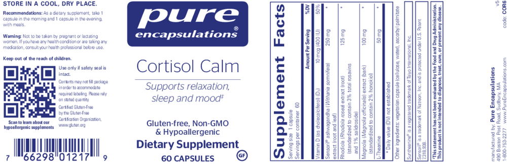 Cortisol Calm
