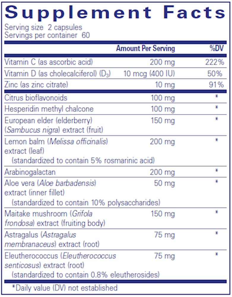 Pure Encapsulations Daily Immune