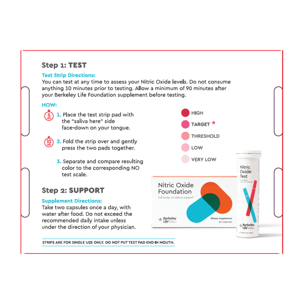 Berkeley Life Nitric Oxide Daily Foundation Kit